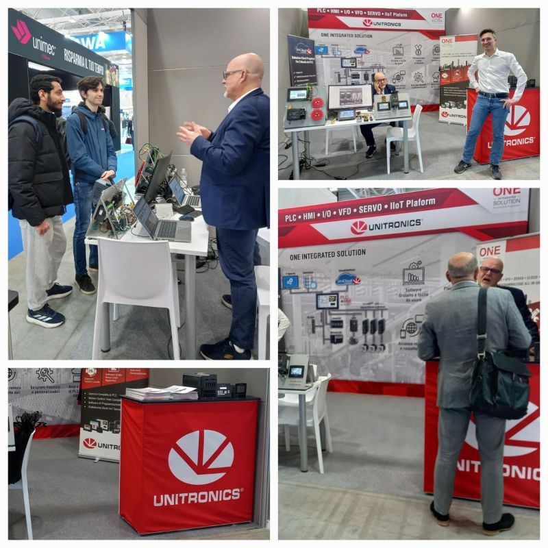 Unitronics at MECSPE Expo Bologna